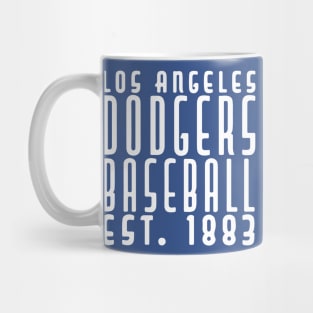 LA dodgers Baseball Mug